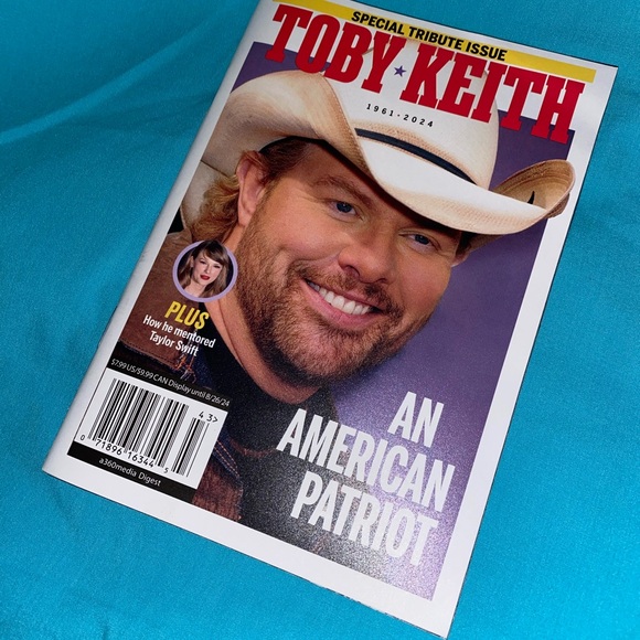 Toby Keith Tribute Issue mini magazine August 2024 - Picture 3 of 7